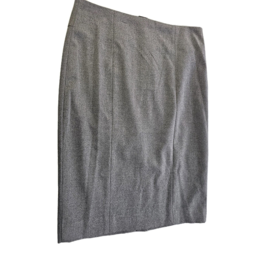 RW & CO Women's Fashion Skirt Straight Midi Business/Casual Lined Gray Size 6